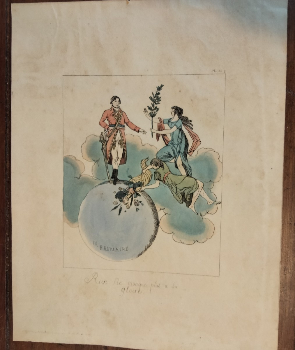 Eau Forte Empire Gloire Napoléon