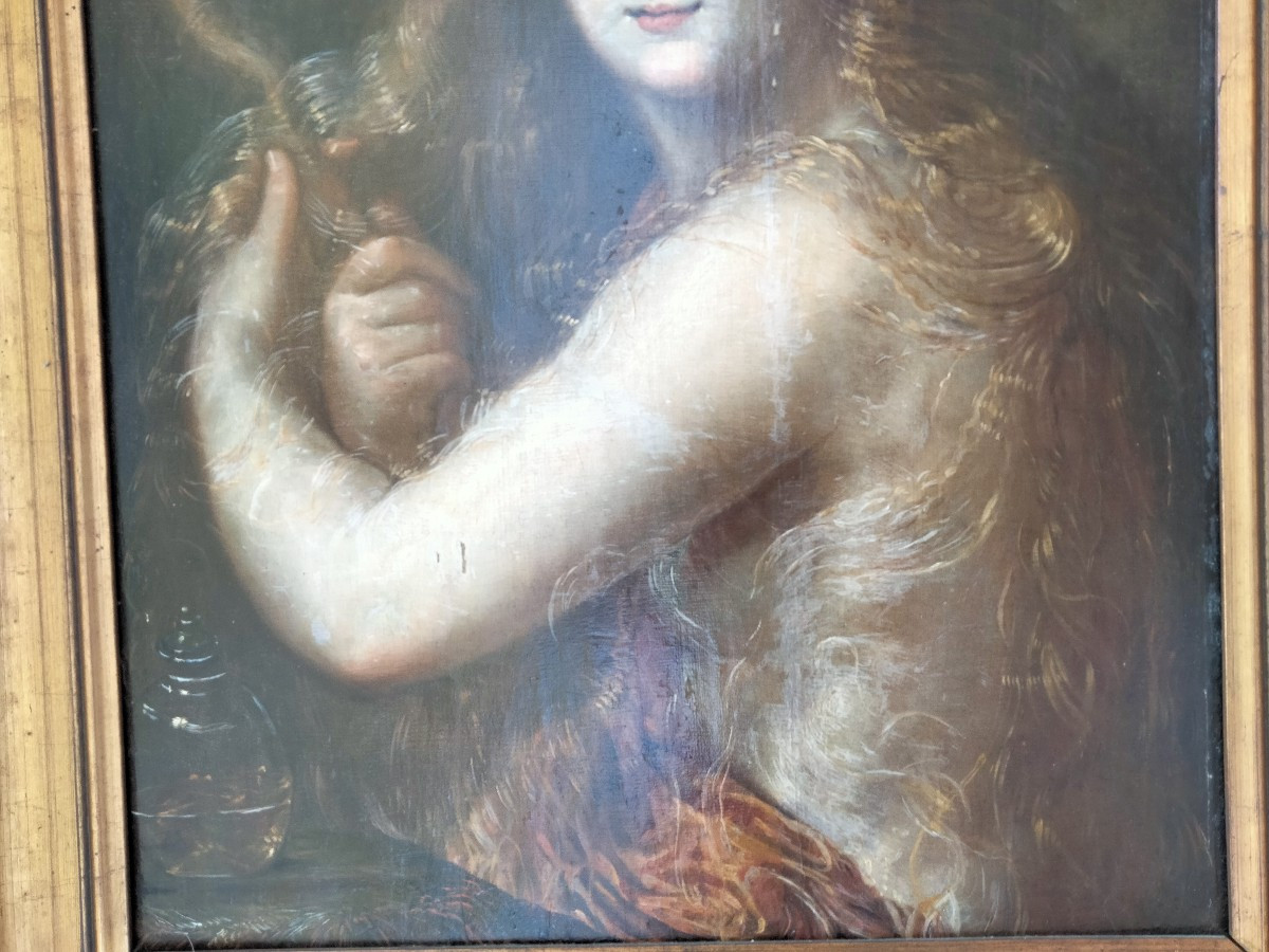 Tableau Italie Marie Madeleine XVIIe-photo-3