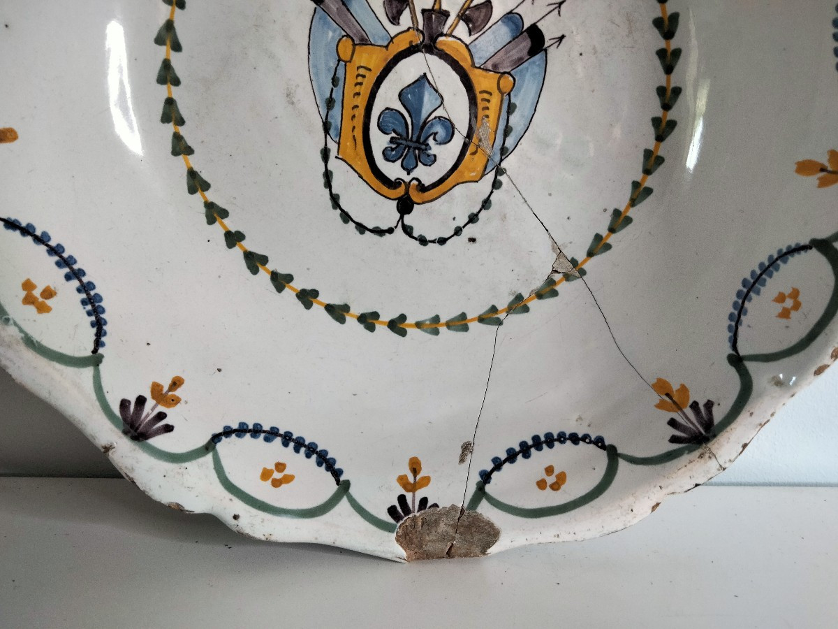 Nevers Revolutionary Salad Bowl 18th Century-photo-4