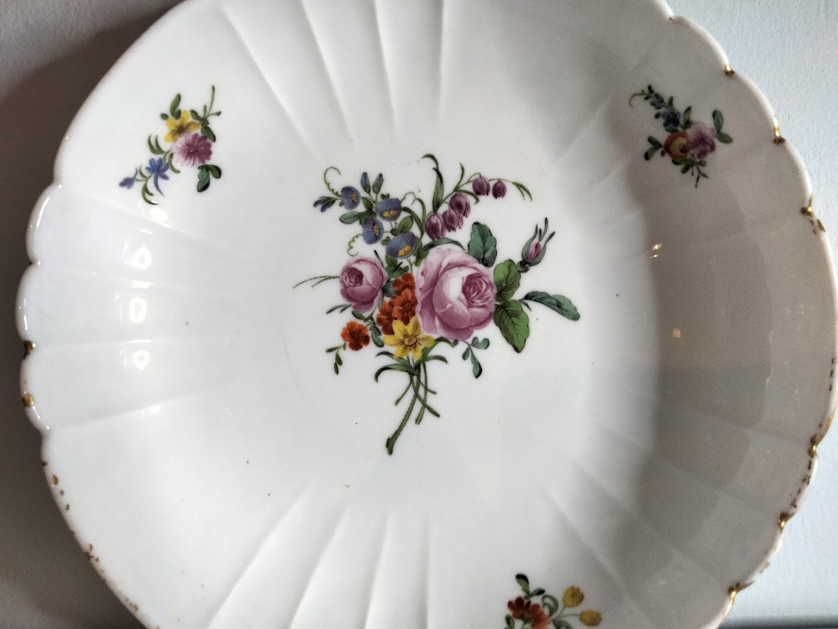 Coupe porcelaine Niderviller XVIIIe-photo-3