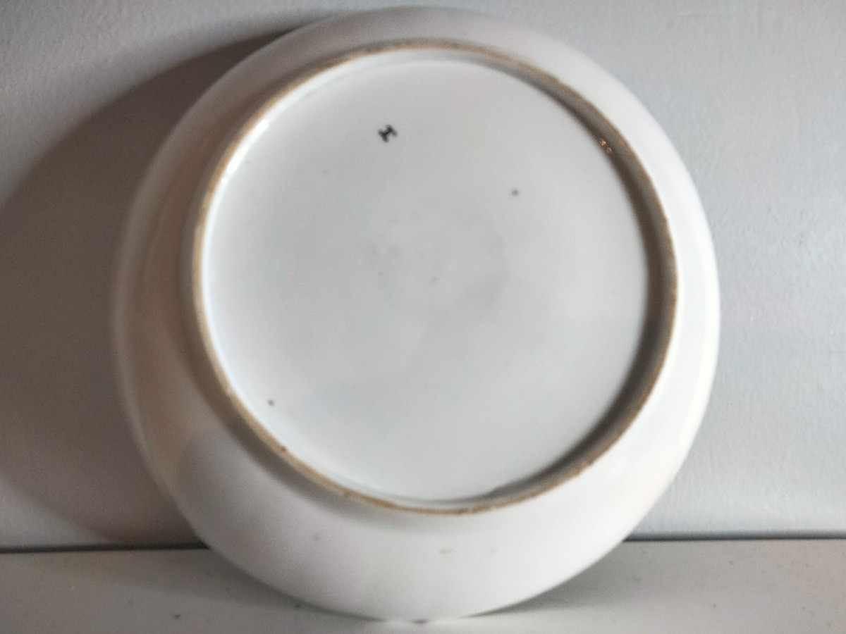 Coupe porcelaine Niderviller XVIIIe-photo-4