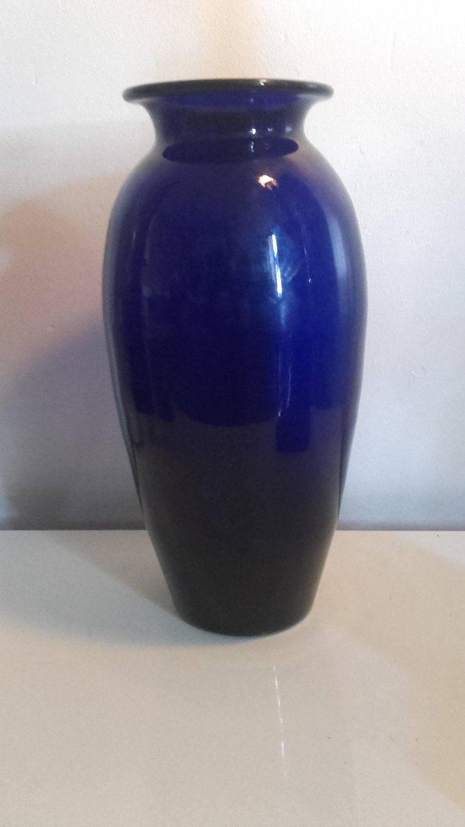 Large Boyer Vase In Bordeaux Eighteenth-photo-3