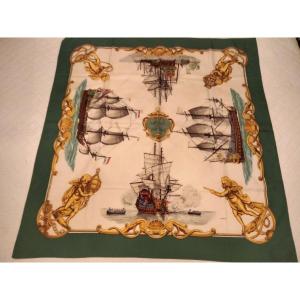 Hermès High Seas Vessels Scarf