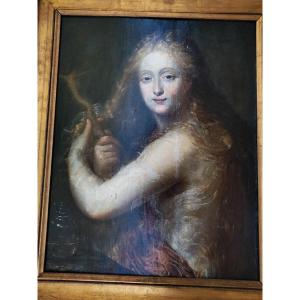 Tableau Italie Marie Madeleine XVIIe