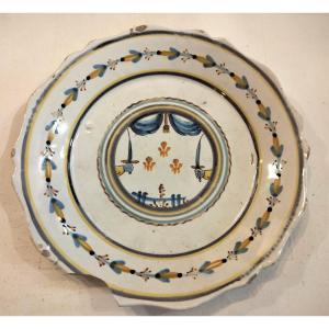 Assiette Révolutionnaire Nevers XVIIIe