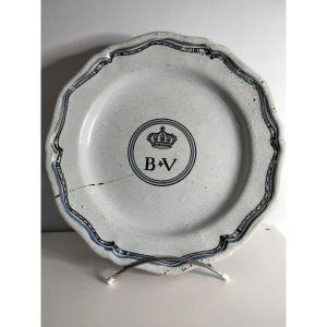 Plat des Communs Château de Bellevue Rouen ou Paris XVIIIe