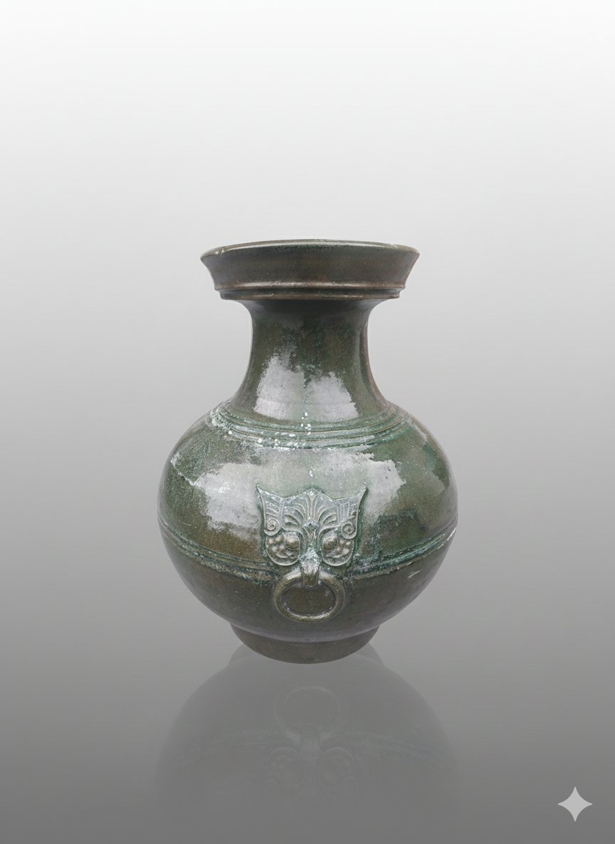 Vase Han, glaçure plombifere-photo-4