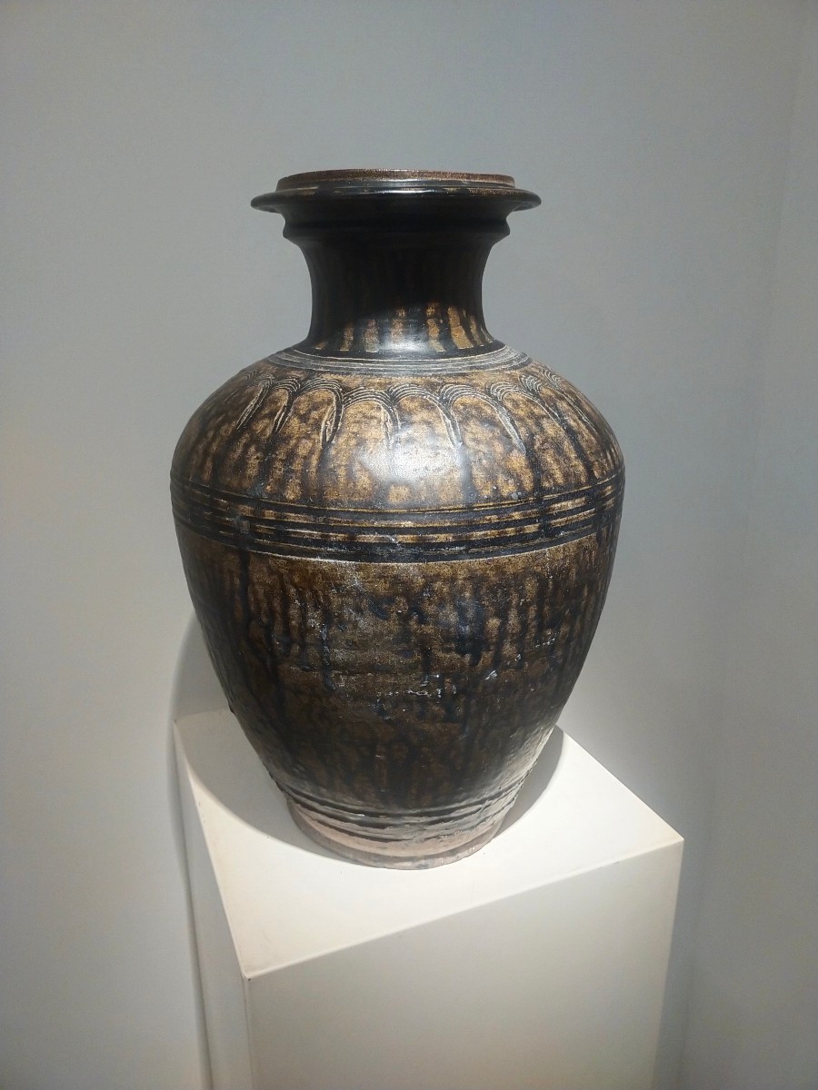 Grand vase Khmer -photo-2