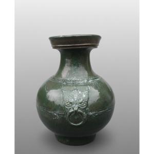Vase Han, glaçure plombifere