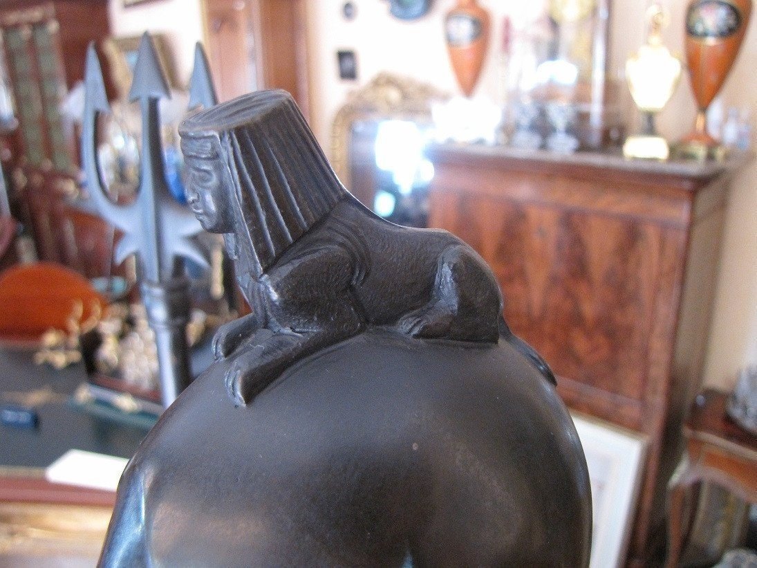Sculpture en bronze d'Athena-photo-3