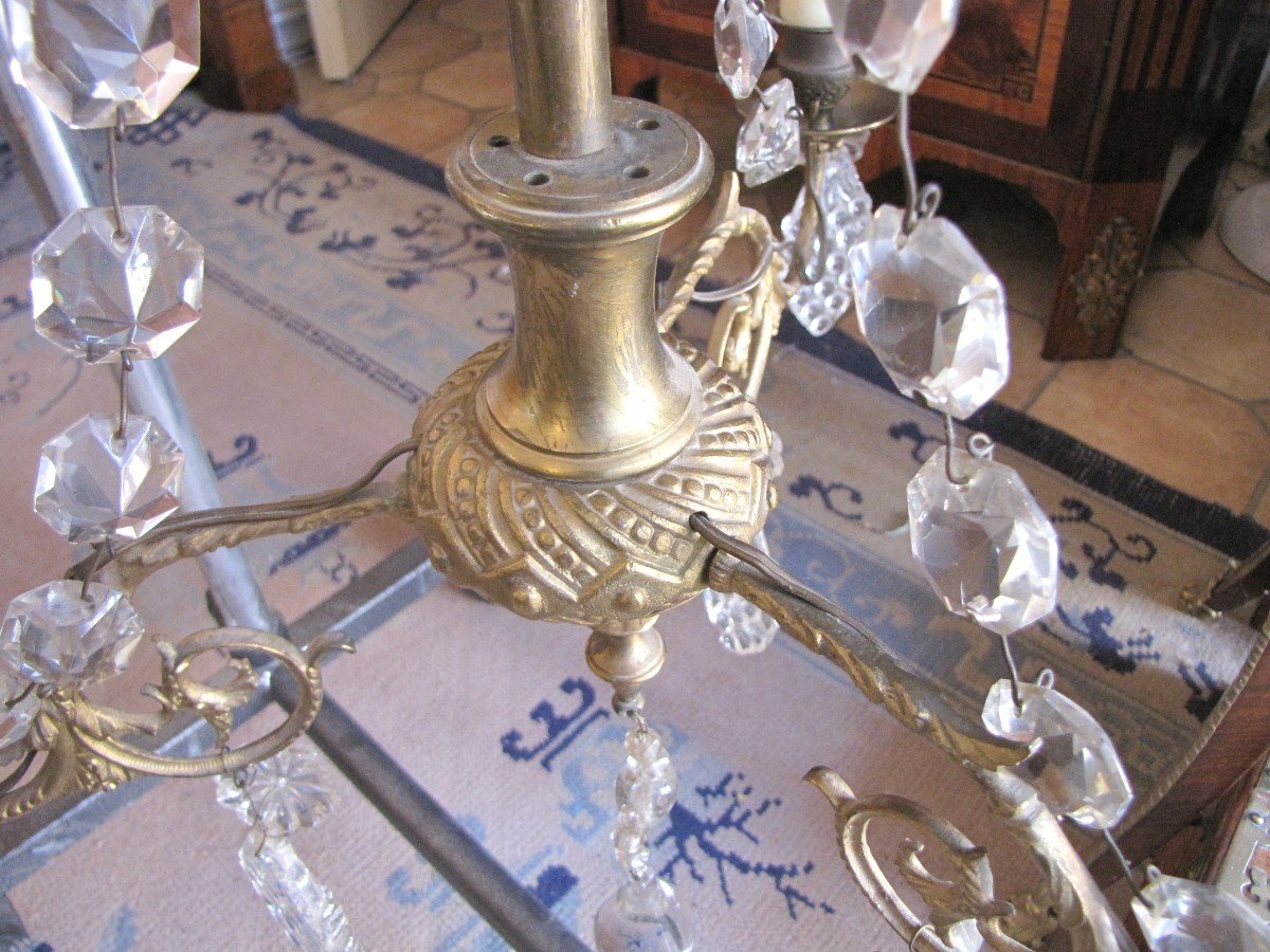 Petit lustre Louis XVI-photo-2