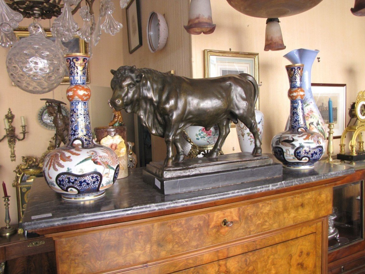 Taureau en bronze-photo-3