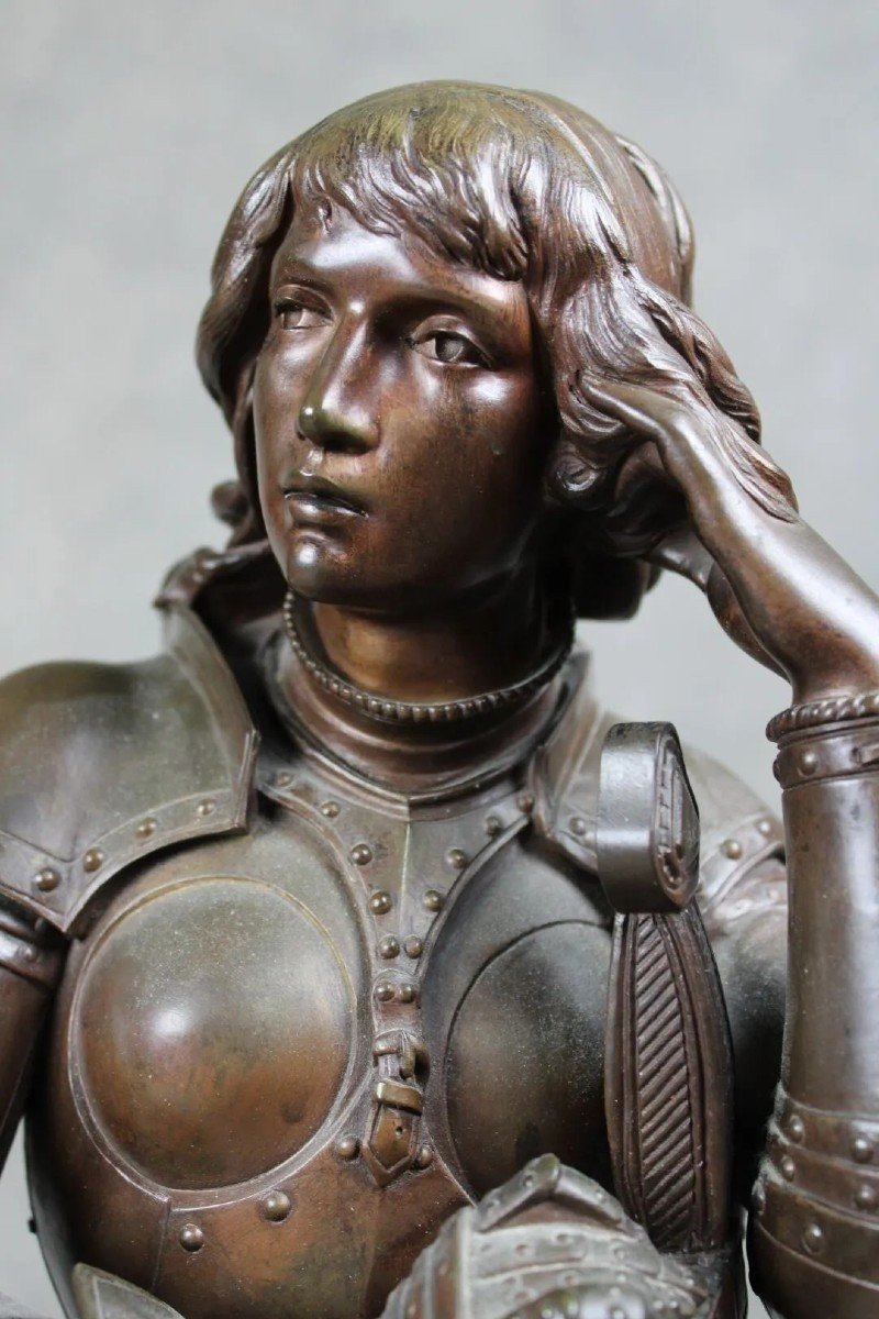 Jeanne d'Arc en bronze-photo-3