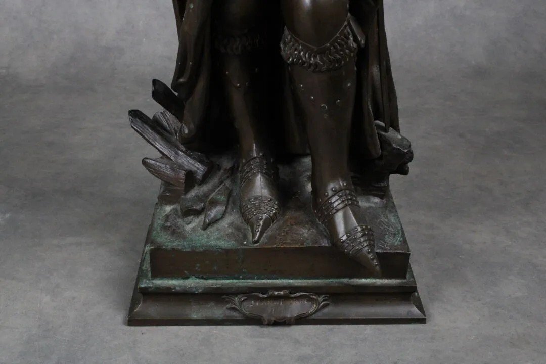 Jeanne d'Arc en bronze-photo-8
