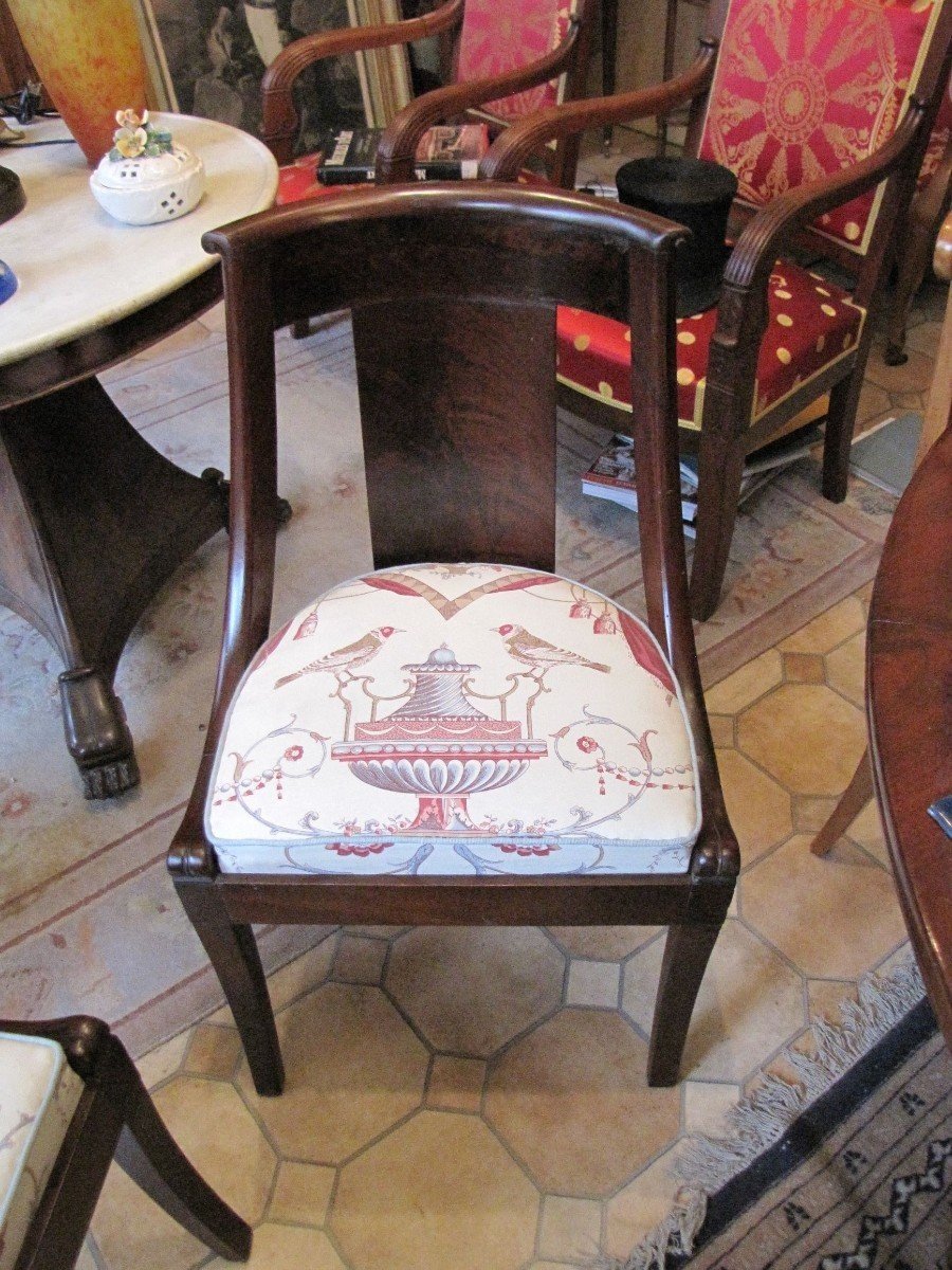 Mahogany Gondola Chairs-photo-3