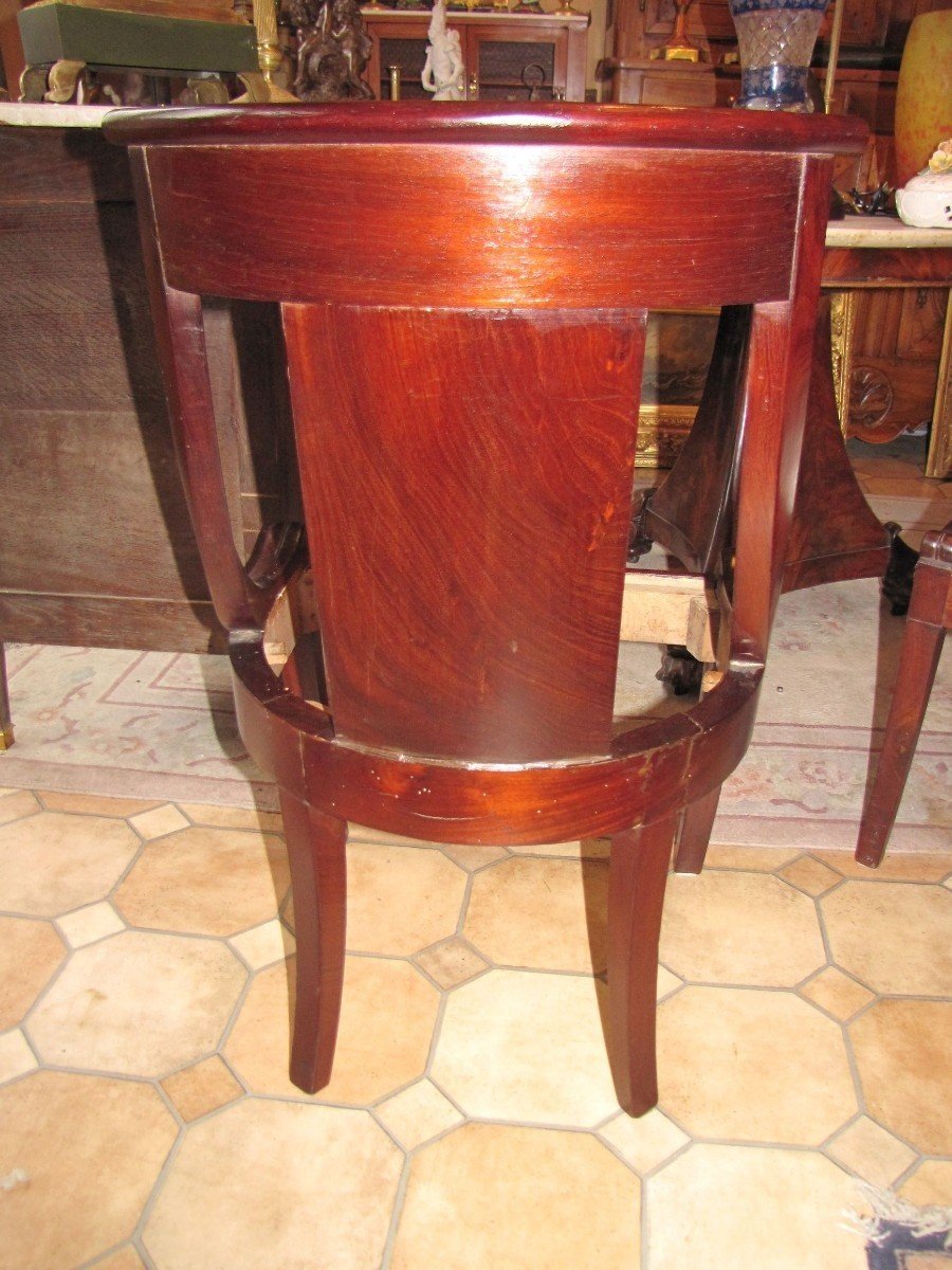Mahogany Gondola Chairs-photo-4