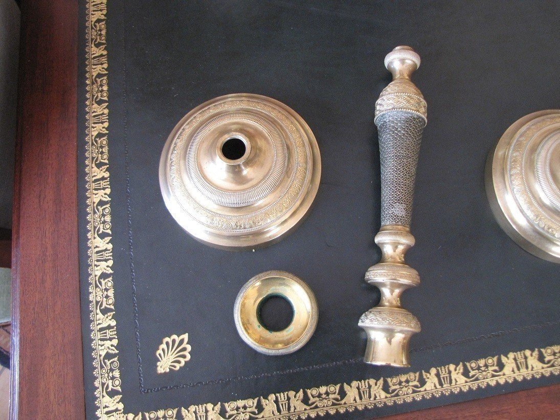 Pair Of Restoration Candlesticks-photo-3