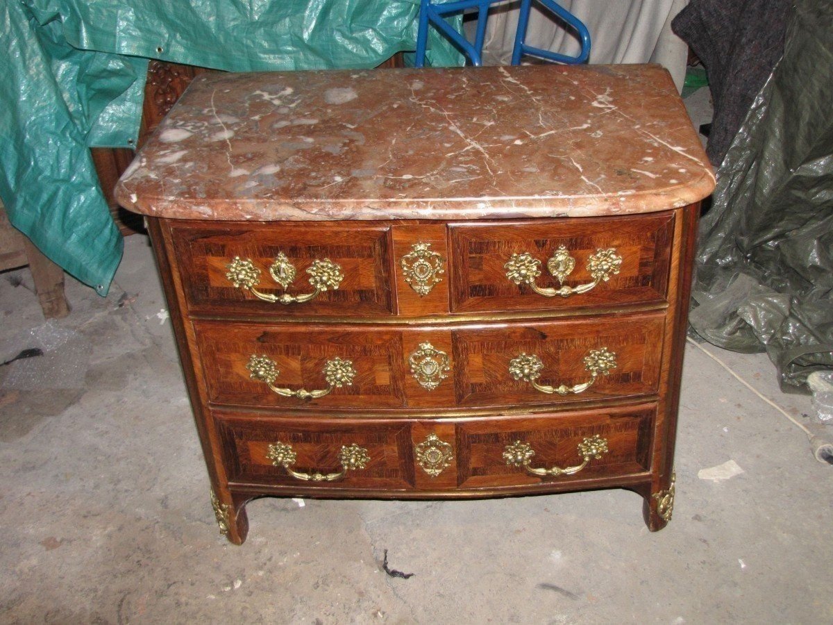 Petite commode Régence-photo-2