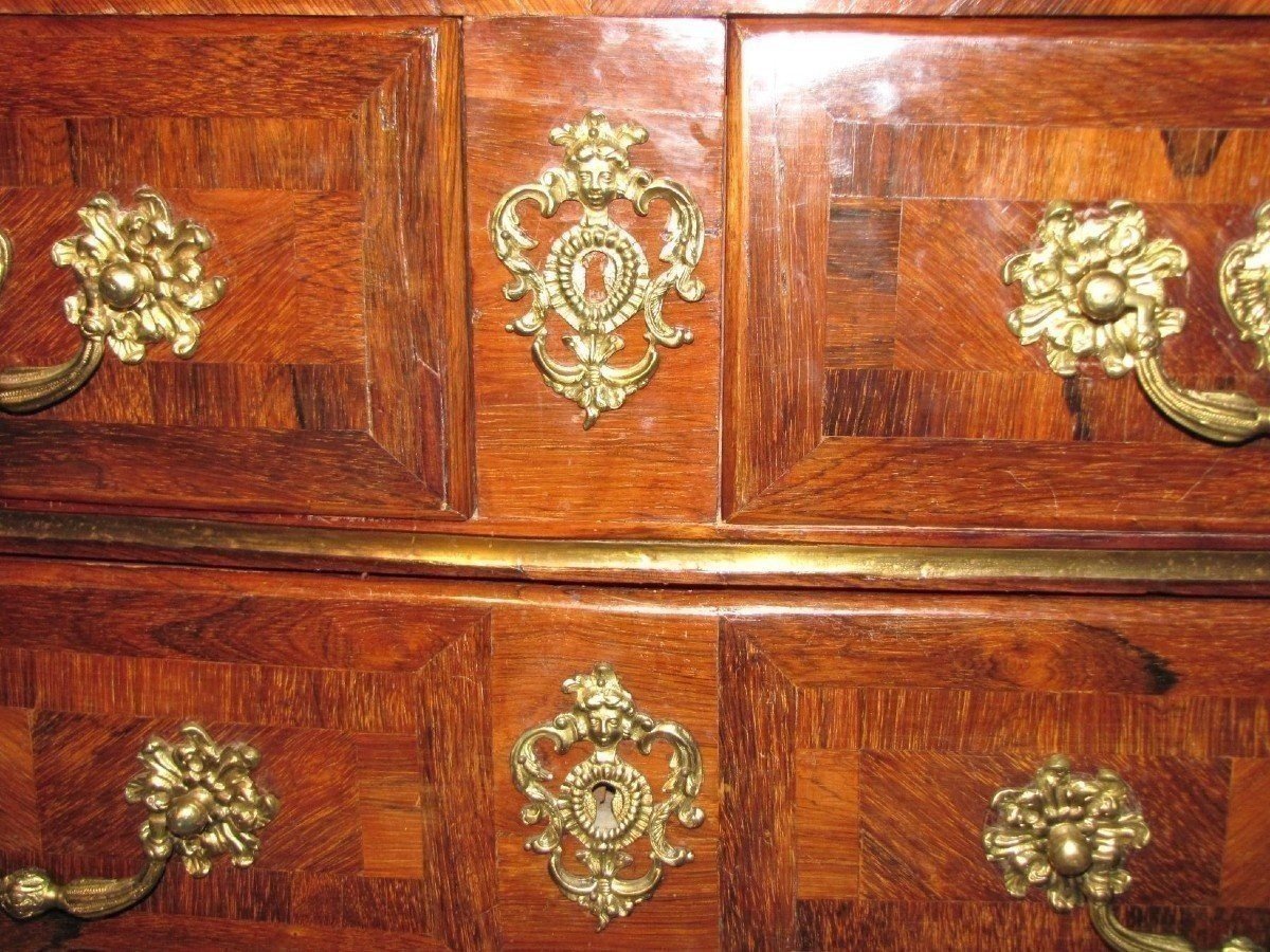 Petite commode Régence-photo-3