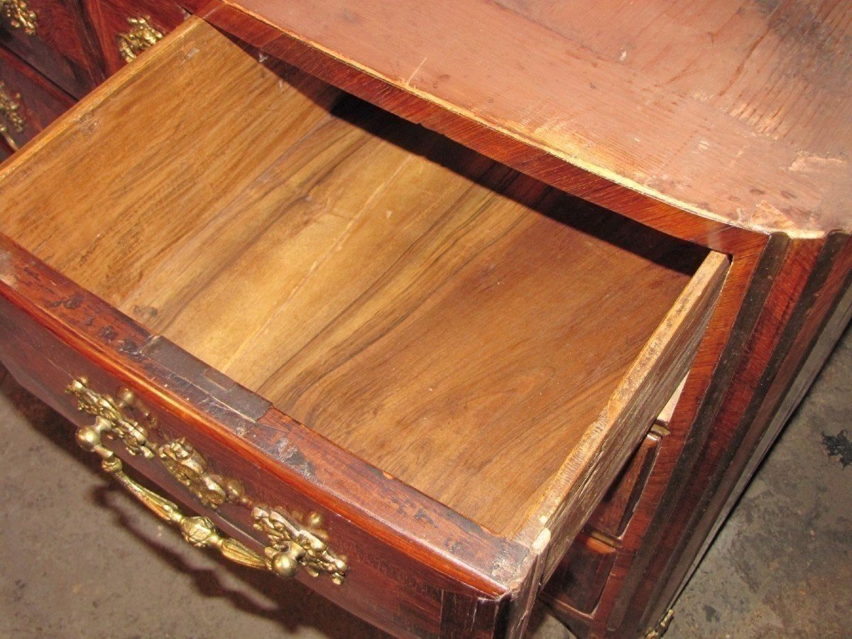 Petite commode Régence-photo-4