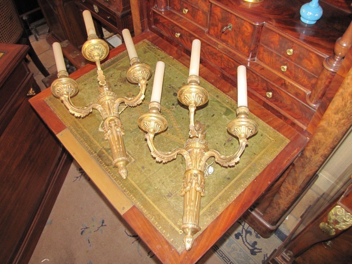 Louis XVI Wall Lights-photo-4