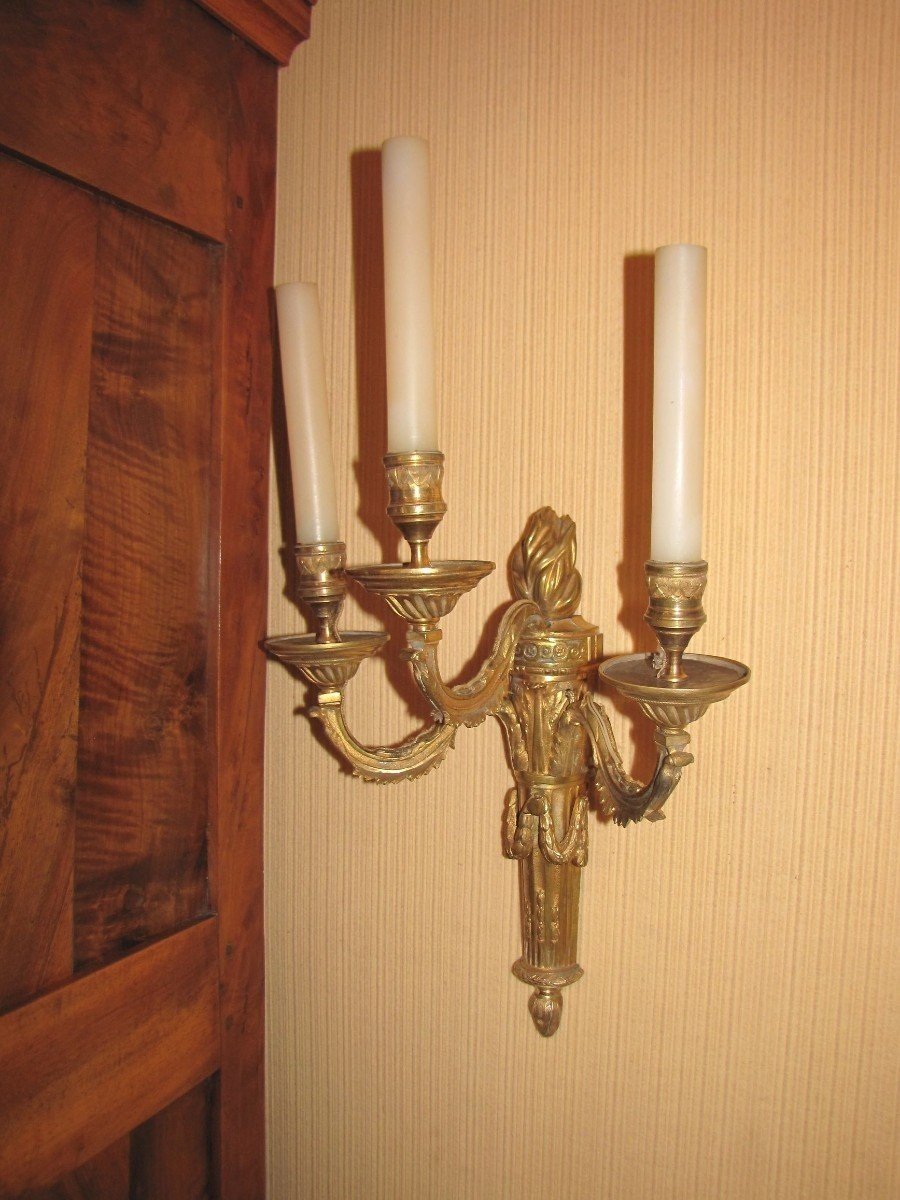 Louis XVI Wall Lights-photo-5