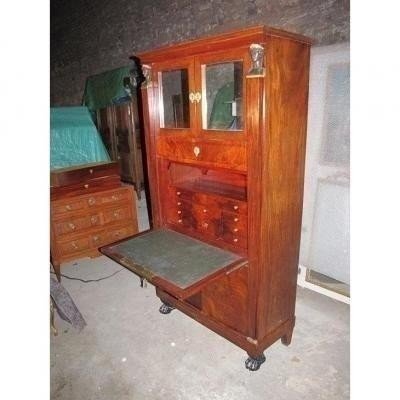 Important Secretaire Empire-photo-4