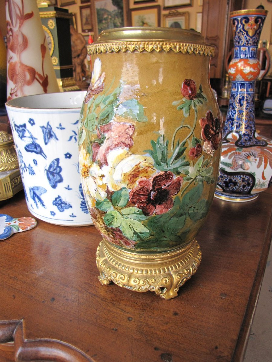 Vase en faïence-photo-3