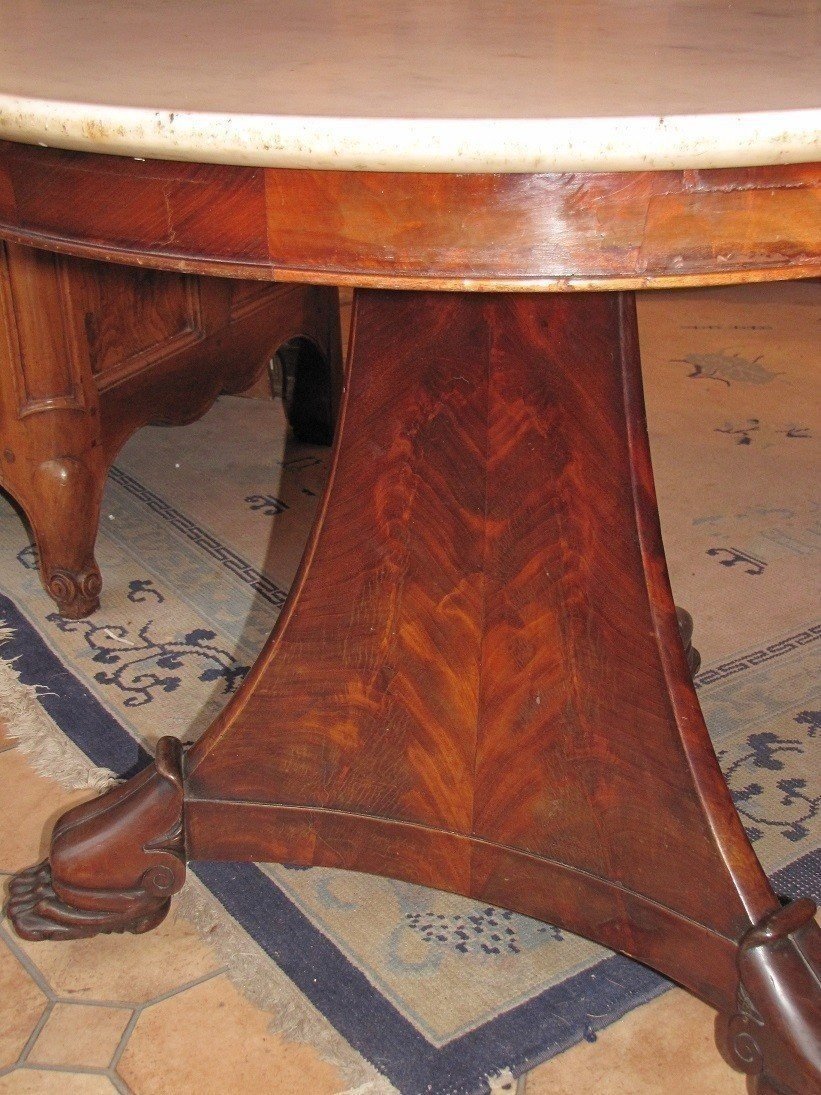 Empire Pedestal Table-photo-1