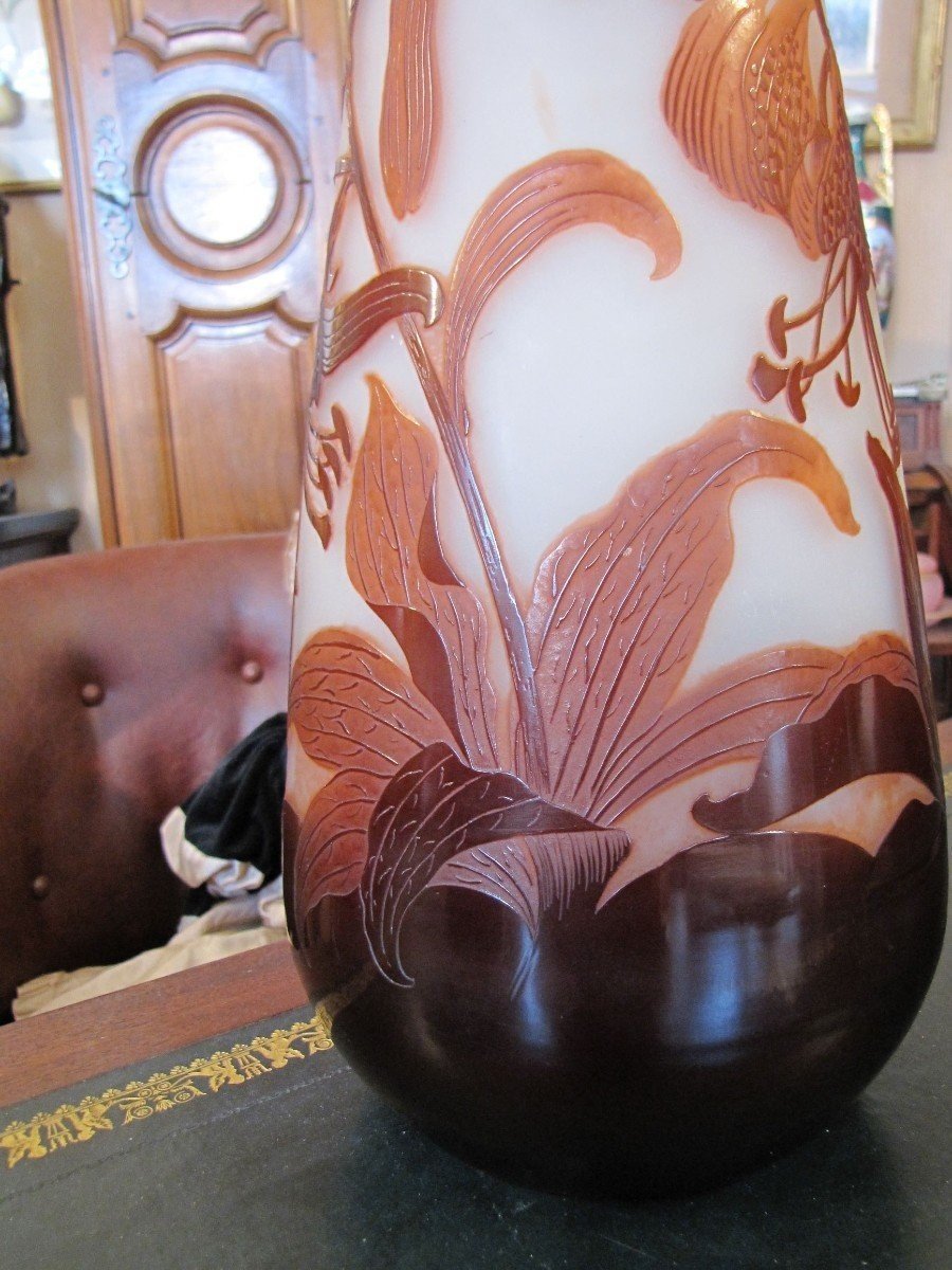 Large Galle Vase-photo-2