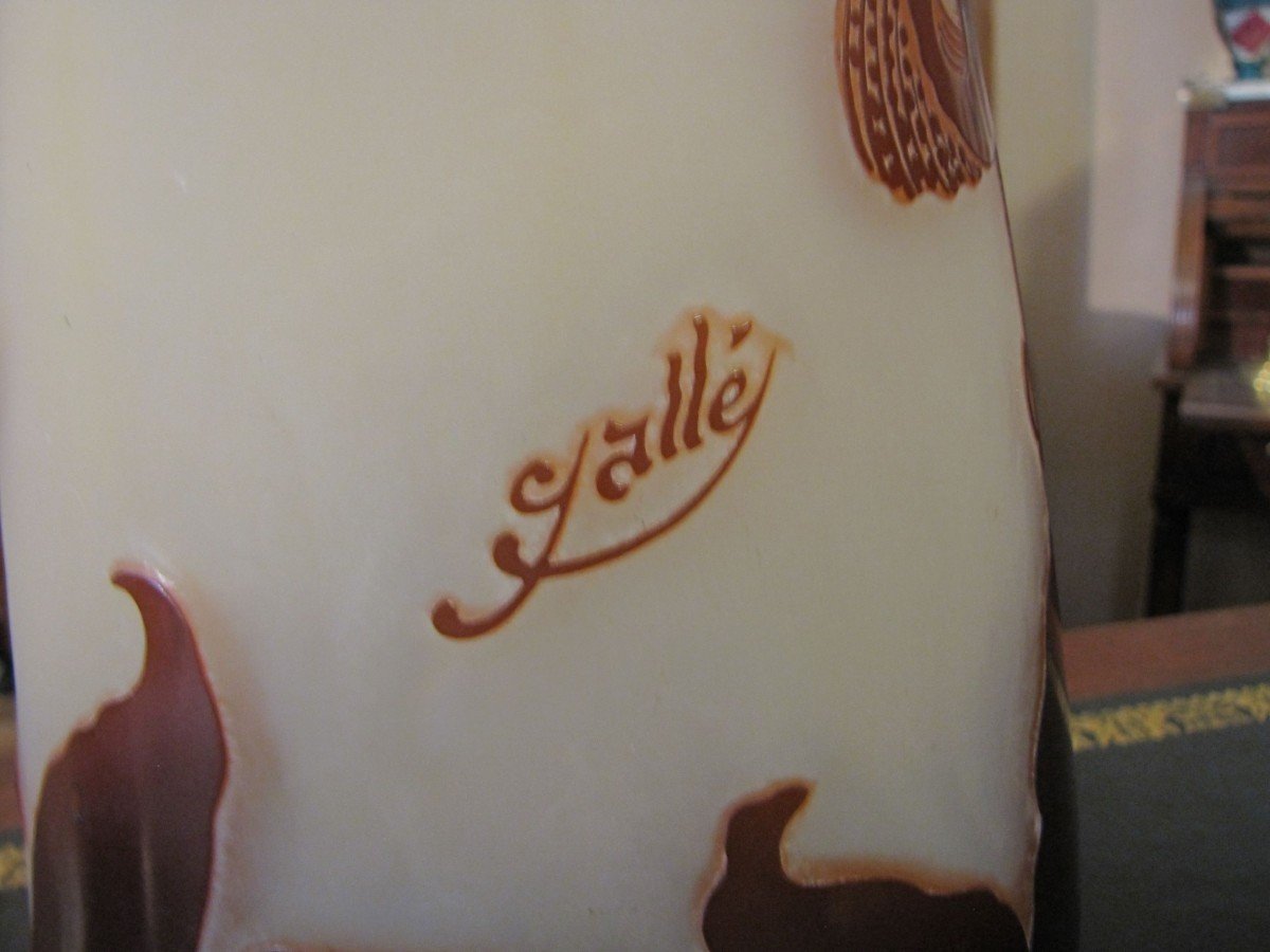 Large Galle Vase-photo-3