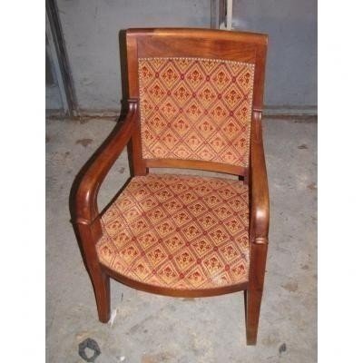 Paire de fauteuils Restauration-photo-3