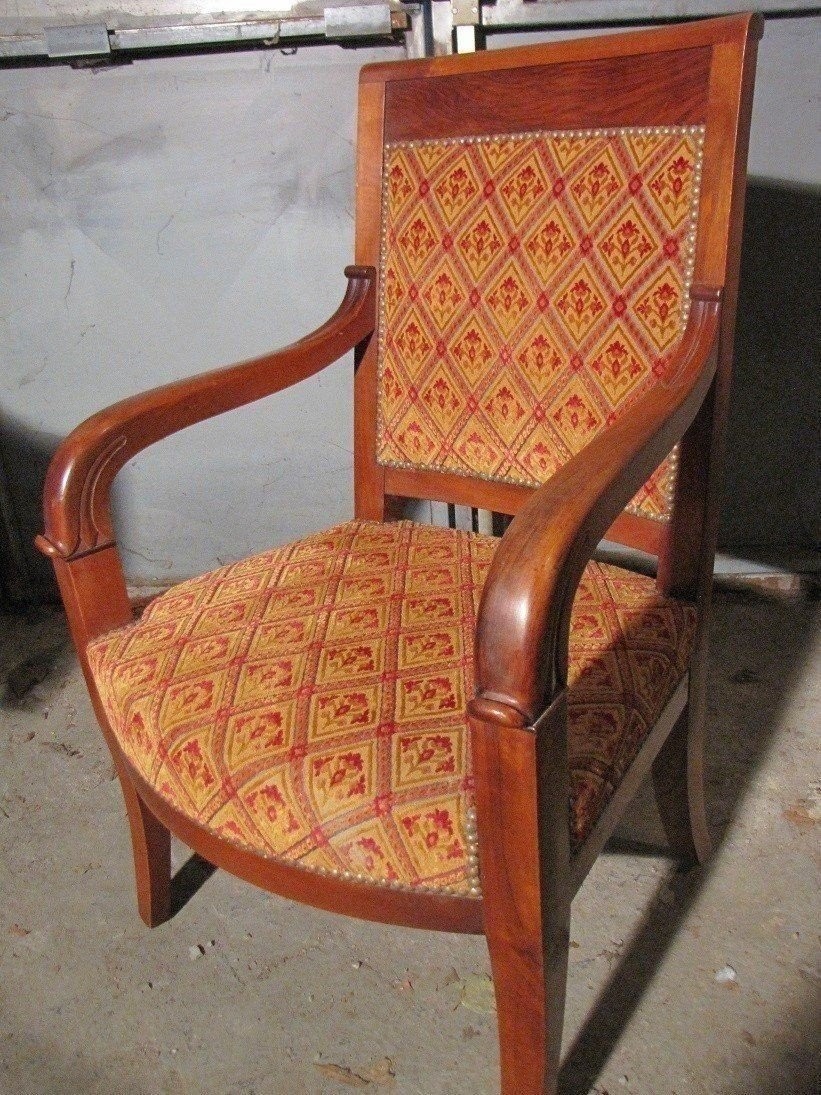 Paire de fauteuils Restauration