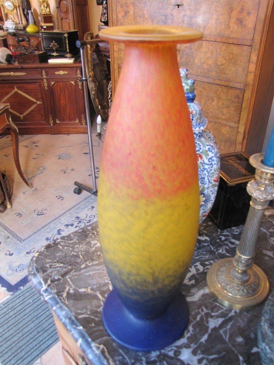 Grand vase Legras-photo-3