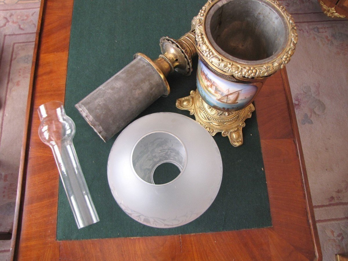 Paire de lampes à pétrole-photo-3