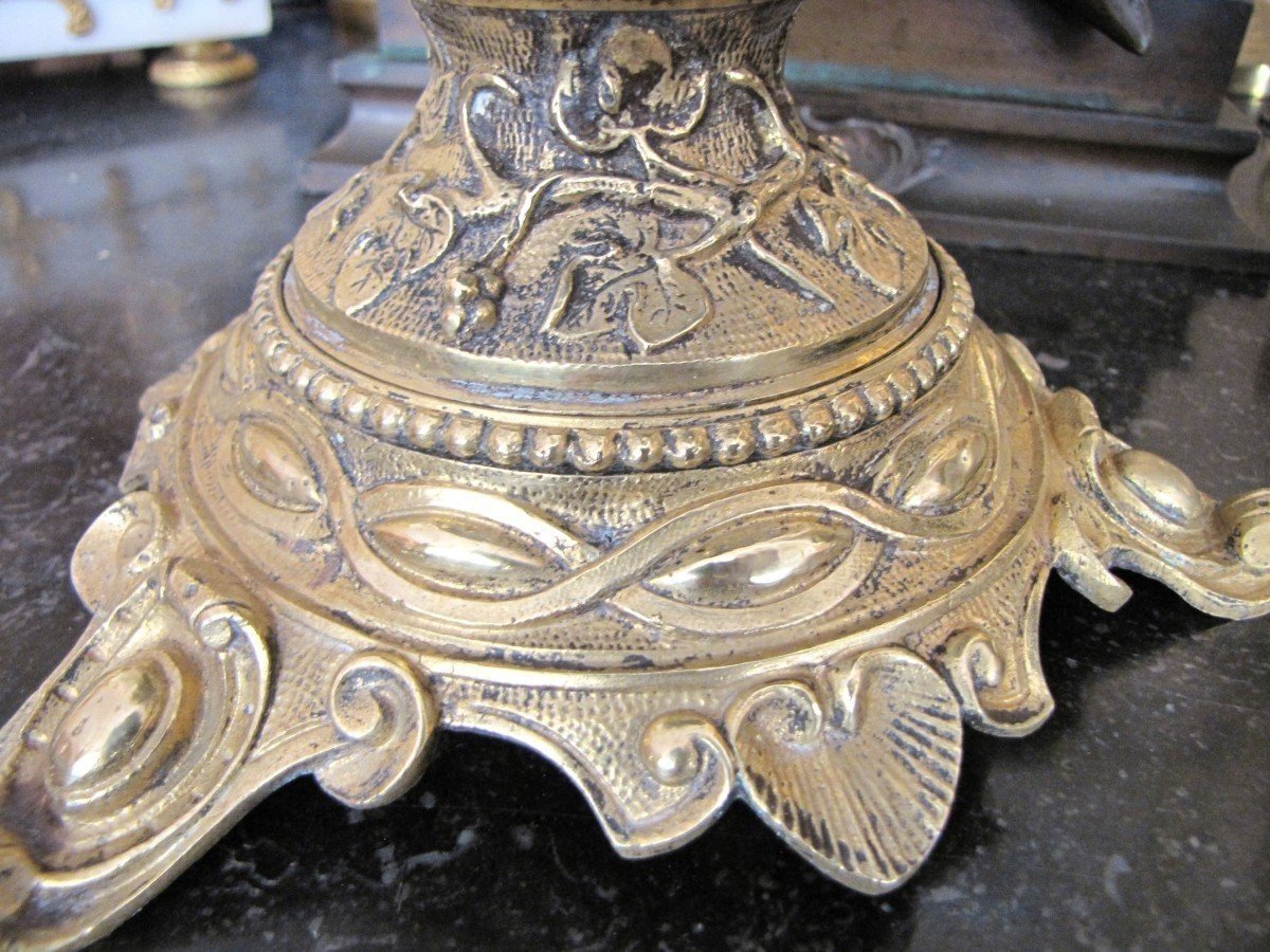 Paire de lampes à pétrole-photo-5