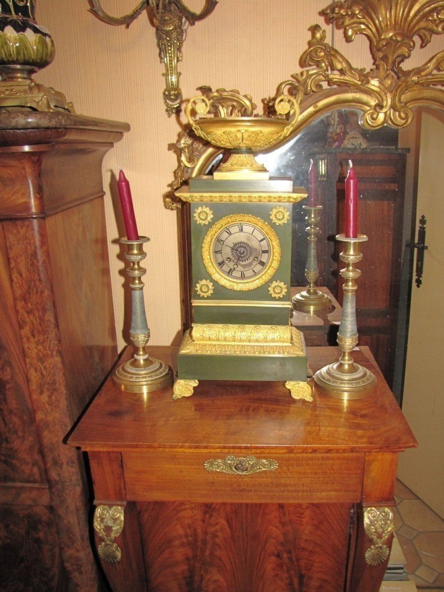 Pendule borne en métal-photo-6