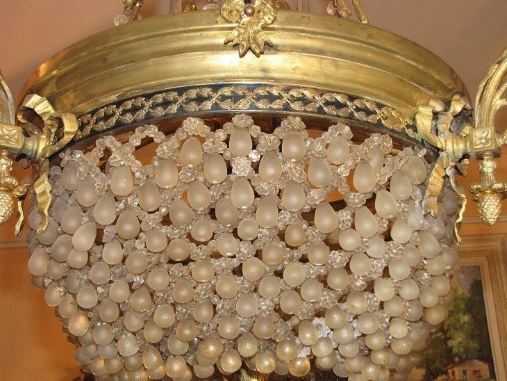 Lustre de style Louis XVI-photo-3