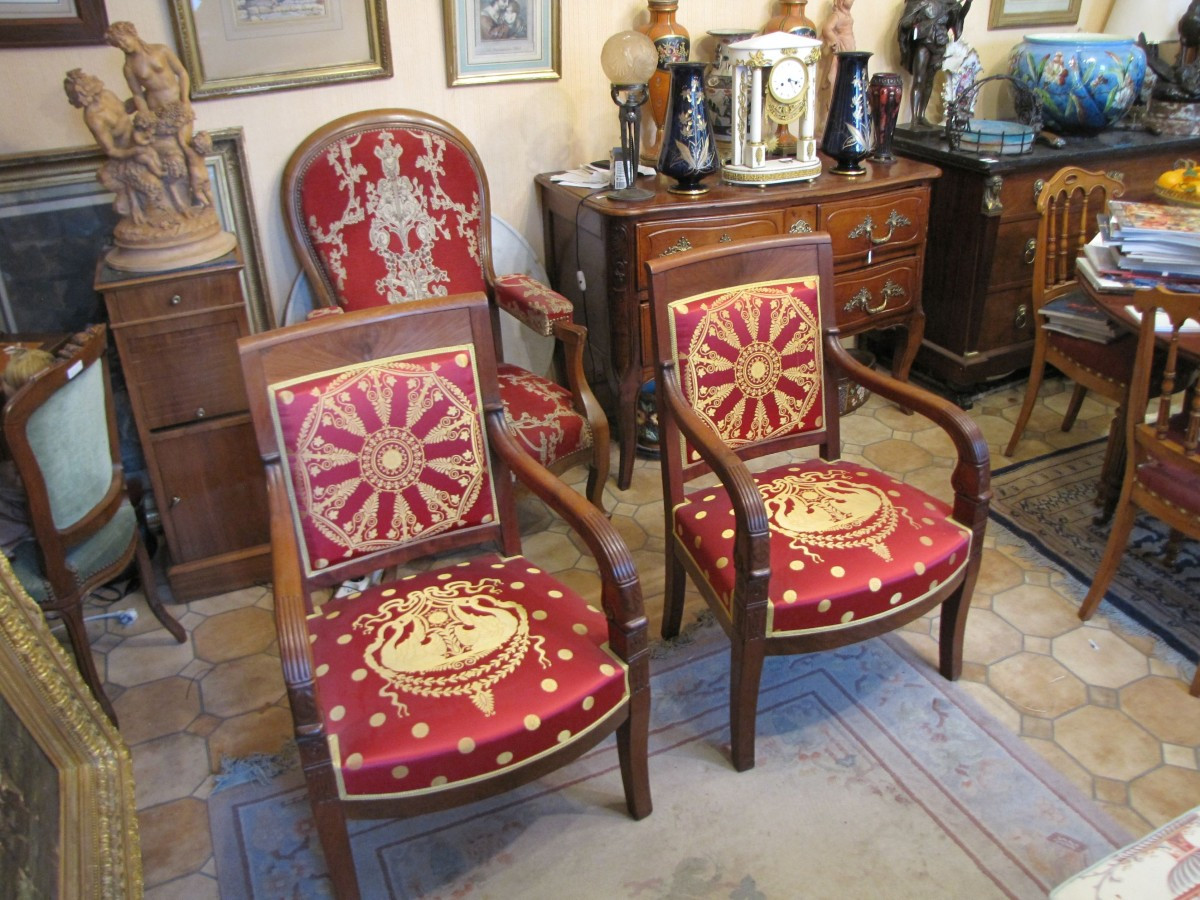 Pair Of Restoration Armchairs