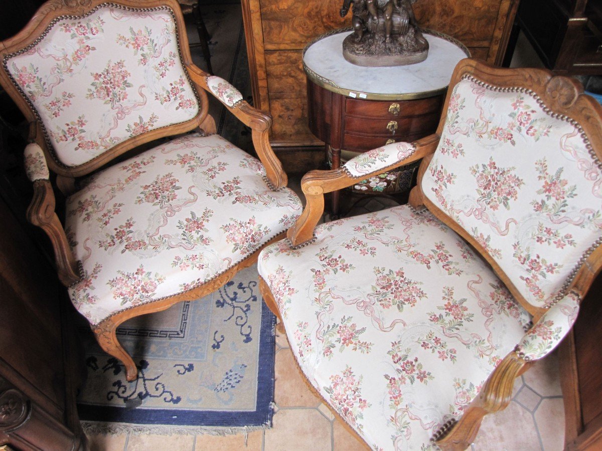 Fauteuils Louis XV-photo-2