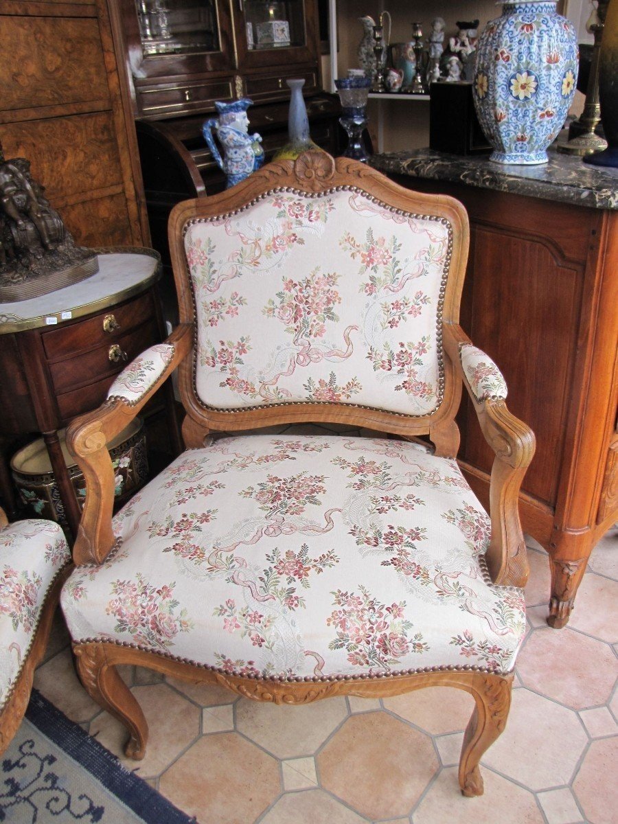 Fauteuils Louis XV-photo-3