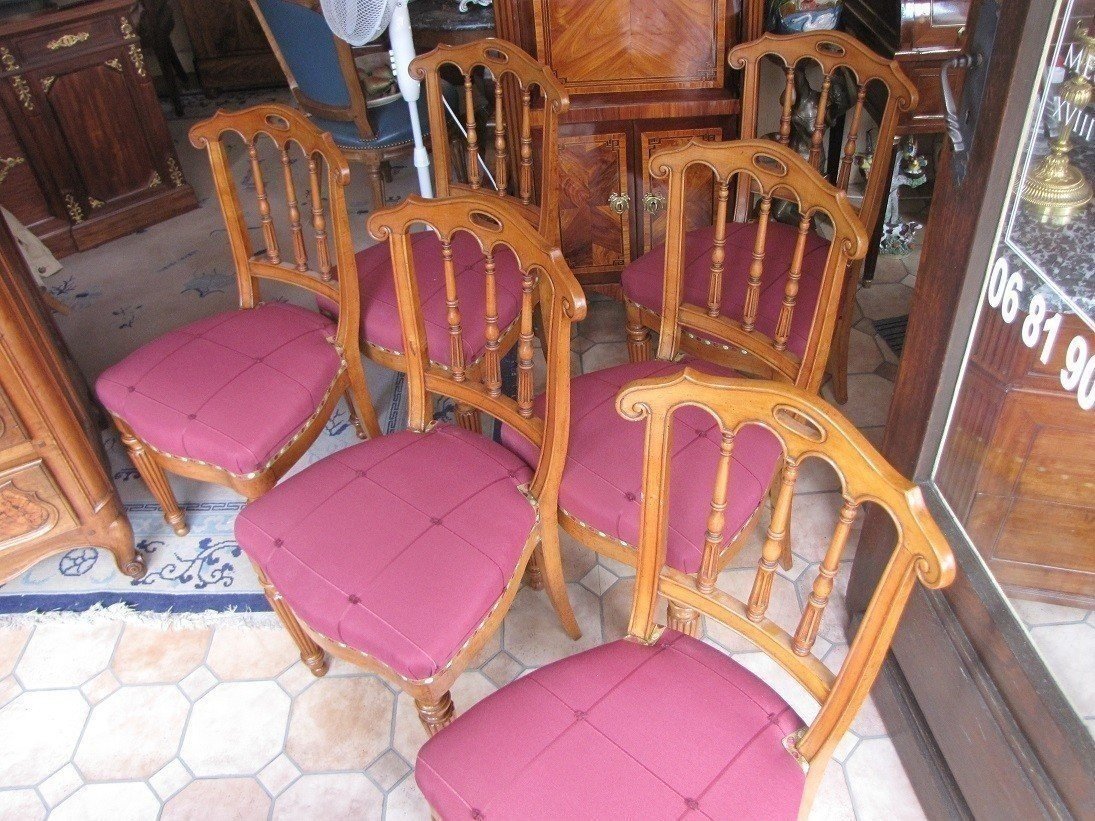 6 Napoleon III Chairs-photo-2