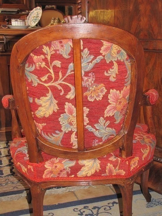 Fauteuil d'époque  Louis XV-photo-3