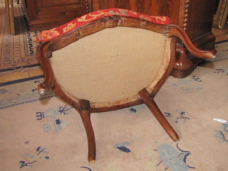 Fauteuil d'époque  Louis XV-photo-6