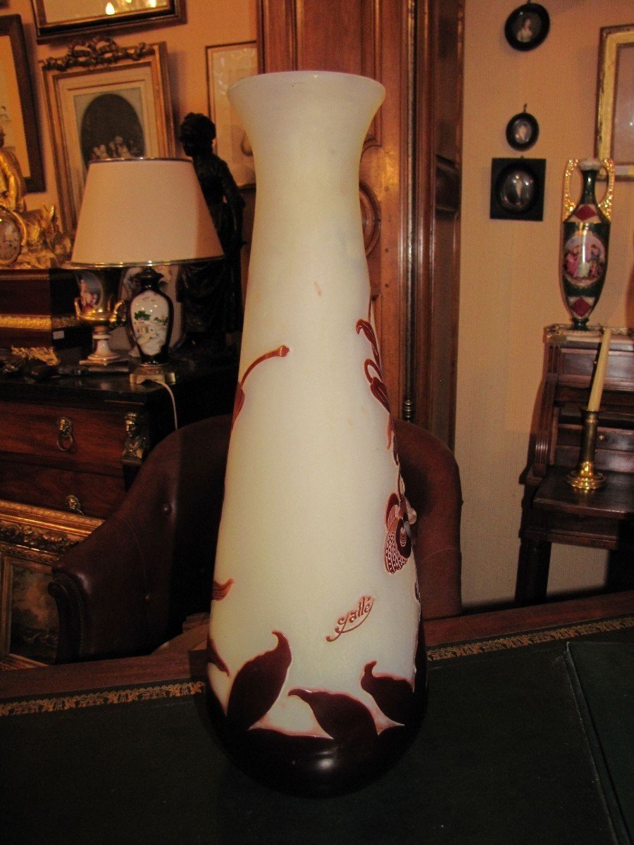 Important vase GALLE-photo-5