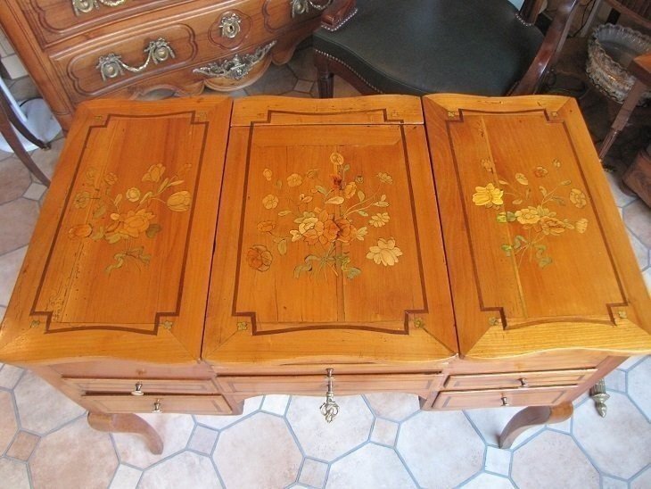 Louis XV Dressing Table-photo-2