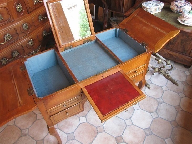 Louis XV Dressing Table-photo-3