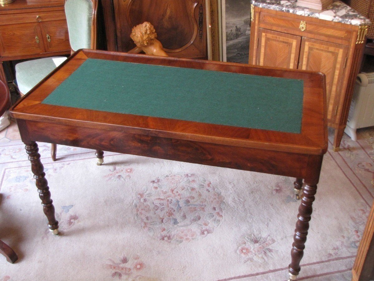 Tric trac en acajou-photo-2