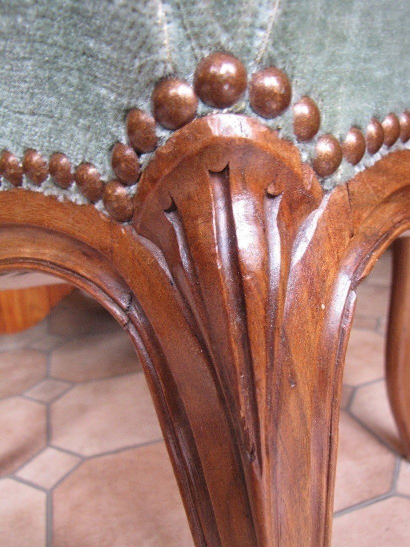 4 chaises tapissées-photo-3