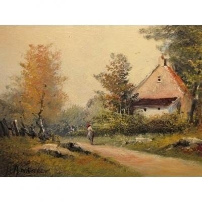 Paysage encadré